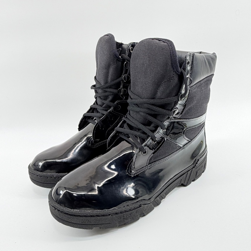 Thorogood 831-6823 Uniform Commando Plus 8" High Gloss Tactical Boots Mens 10W